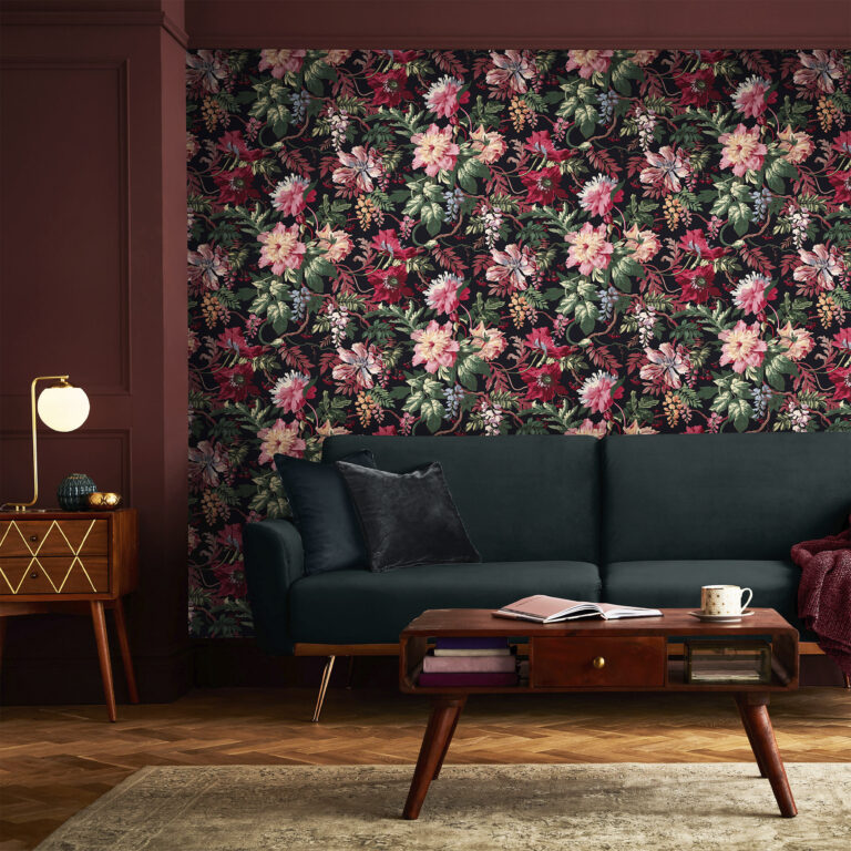 Midnight Garden Wallpaper - Jam Tart