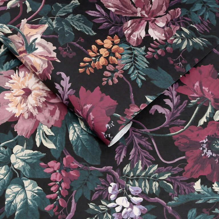 Midnight Garden Wallpaper - Nightshade