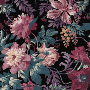 Midnight Garden Night Shade wallpaper