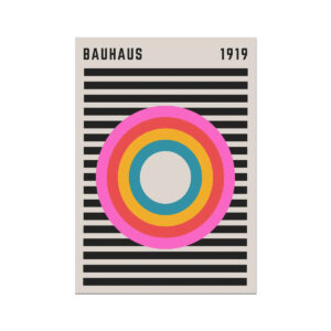 Bauhaus Art Print - Stripes