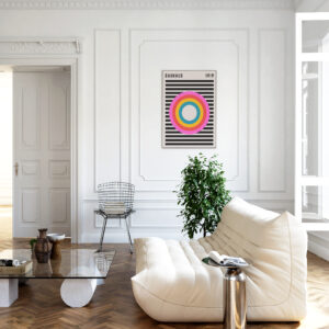 love frankie bauhaus stripes print