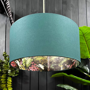 love frankie flight of the cranes silhouette lampshade in hunter
