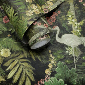 Forest Flight of The Cranes Wallpaper