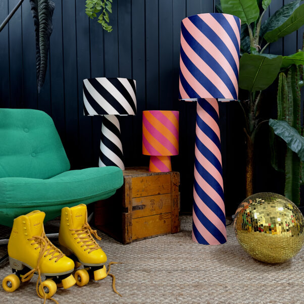 Helter Skelter Portable Lamps. The Maximalist Dream in terms of statement lighting