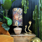 love frankie big cat tube lampshade in rust