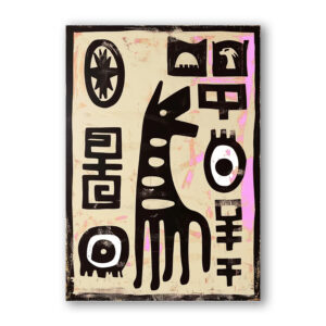 love Frankie the afterlife dog art print