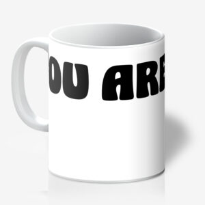 "You are Ace" Playing Cards Mug. Designed by Love Frankie and printed in the UK.
