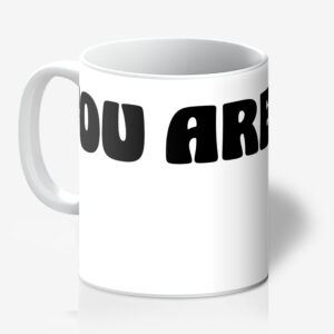 "You are Ace" Playing Cards Mug. Designed by Love Frankie and printed in the UK.