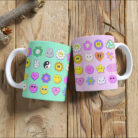 You're a Q-T. Cutie Emoji Kawaii Lemon Mugs Designed by Love Frankie and printed in the UK.