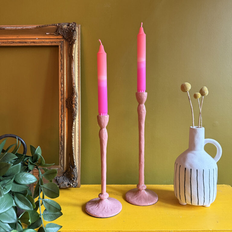 Love Frankie organic candle stick in dirty pink