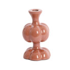 Tuber Candle Holder in Brick - Small