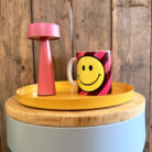 LED Portable Table Lamp in Pink