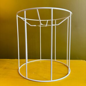 Example of Gathered Shades Frame for a Ceiling Pendant