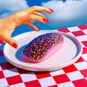 Chocolate Sprinkles Wireless Mouse