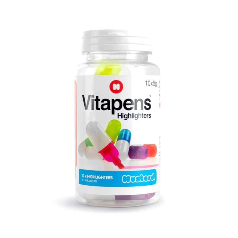 Vitapens, Novelty Highlighter pens shaped like vitamins.